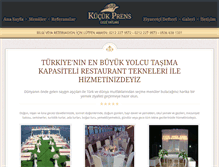 Tablet Screenshot of kucukprens.com